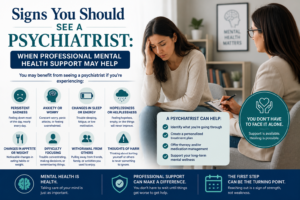 Signs You Should See a Psychiatrist: When Professional Mental Health Support May Help