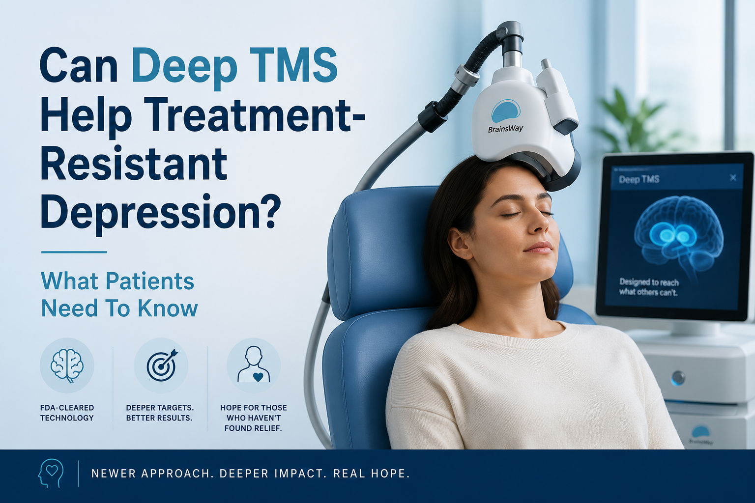 Can Deep TMS Help Treatment-Resistant Depression? What Patients Need To Know