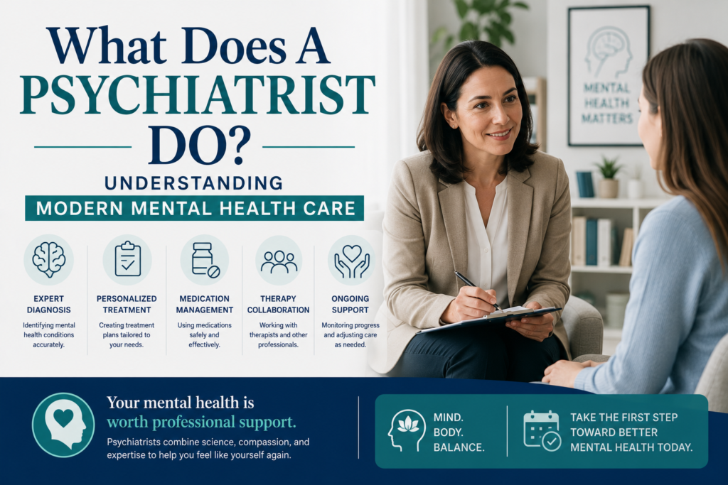 What Does A Psychiatrist Do? Understanding Modern Mental Health Care