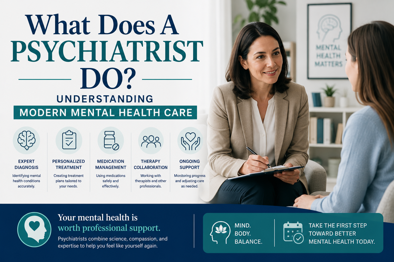 What Does A Psychiatrist Do? Understanding Modern Mental Health Care
