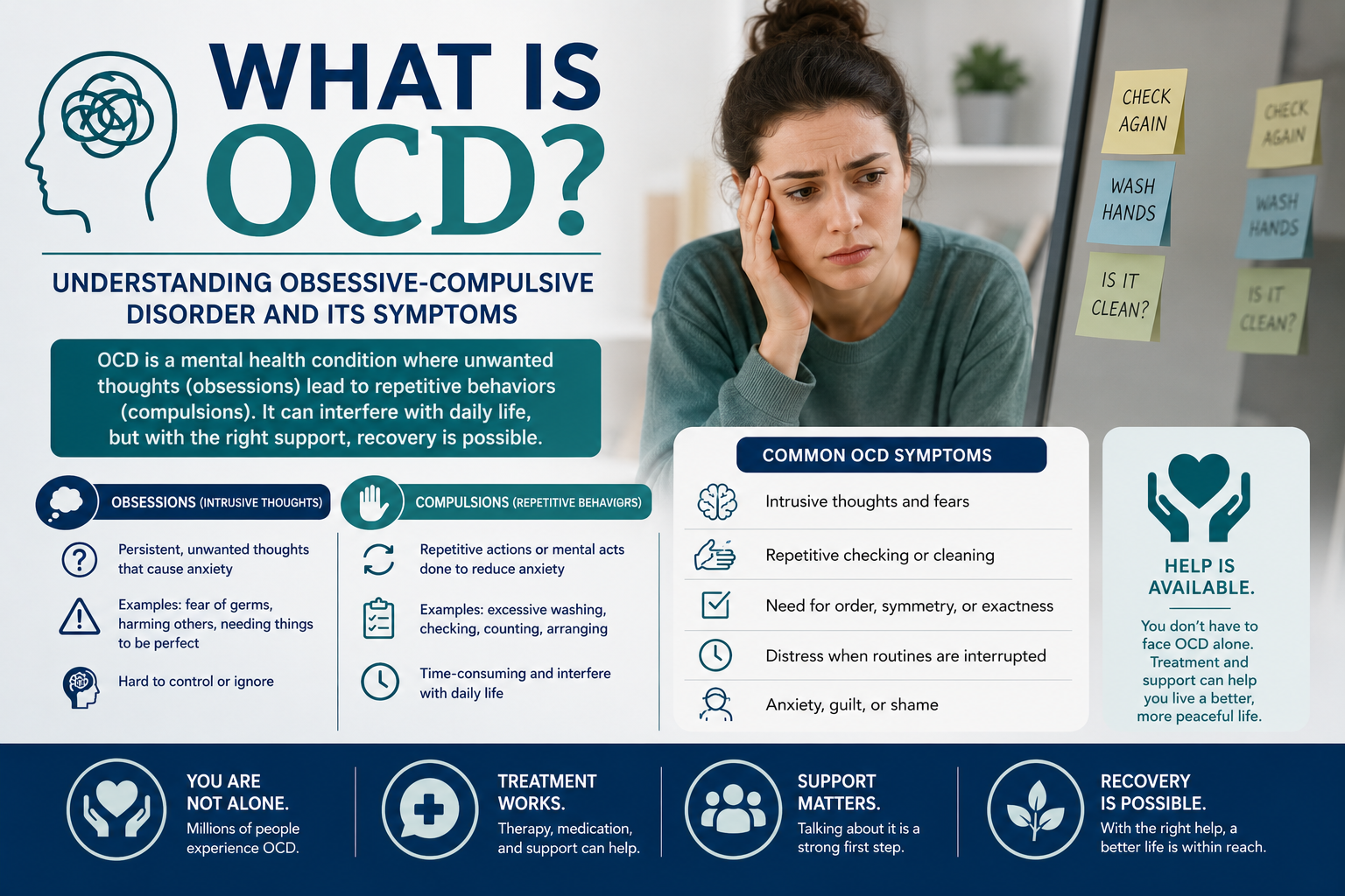 What Is OCD? Understanding Obsessive-Compulsive Disorder and Its Symptoms