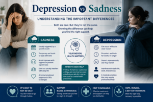 Depression vs Sadness: Understanding the Important Differences