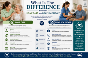 What Is The Difference Between Home Care And Home Health Care?