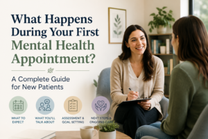 What Happens During Your First Mental Health Appointment? A Complete Guide for New Patients
