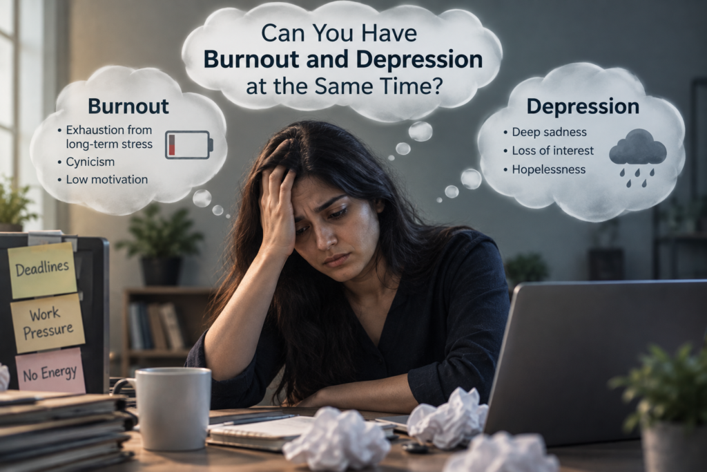 Can You Have Burnout and Depression at the Same Time